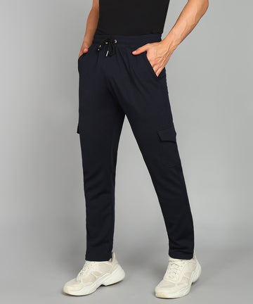 Men's Casual Joggers - Navy Blue
